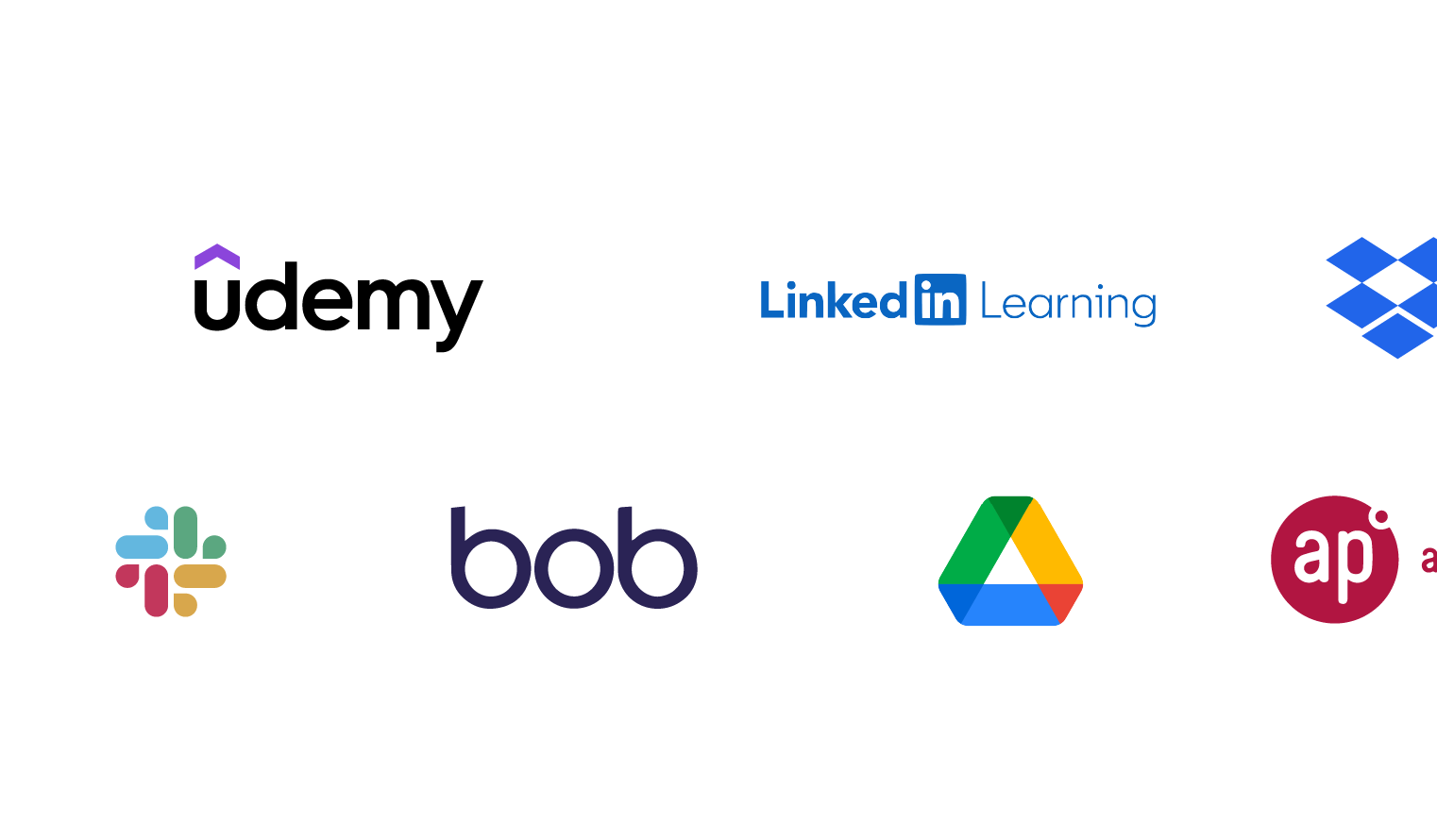 Learning Platform Integrations Logo Banner - Use Cases