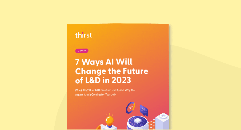 EBook - 7 Ways AI Will Change the Future of L&D in 2023