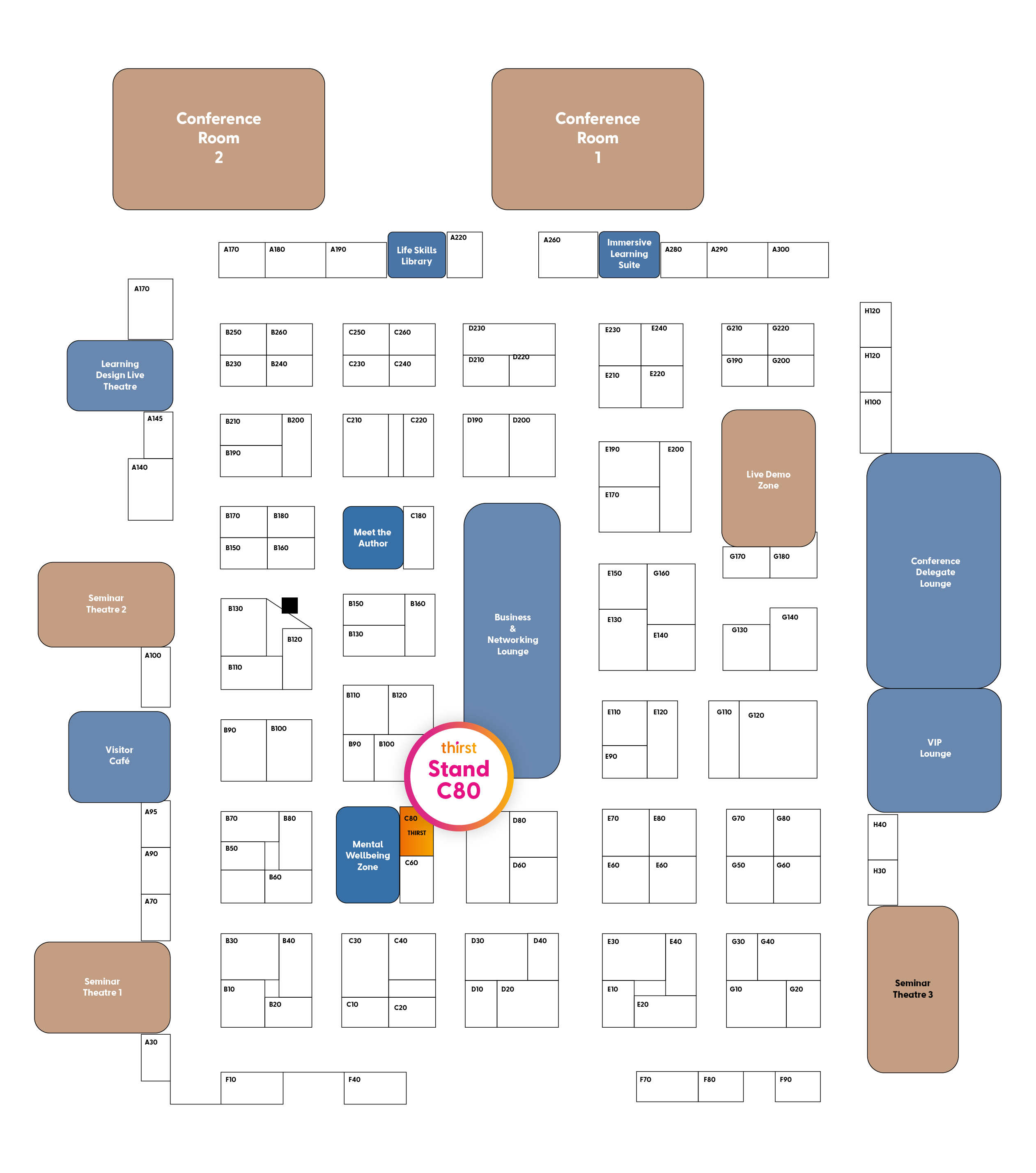 World of Learning Exhibition and Conference 2023 - Floor Plan
