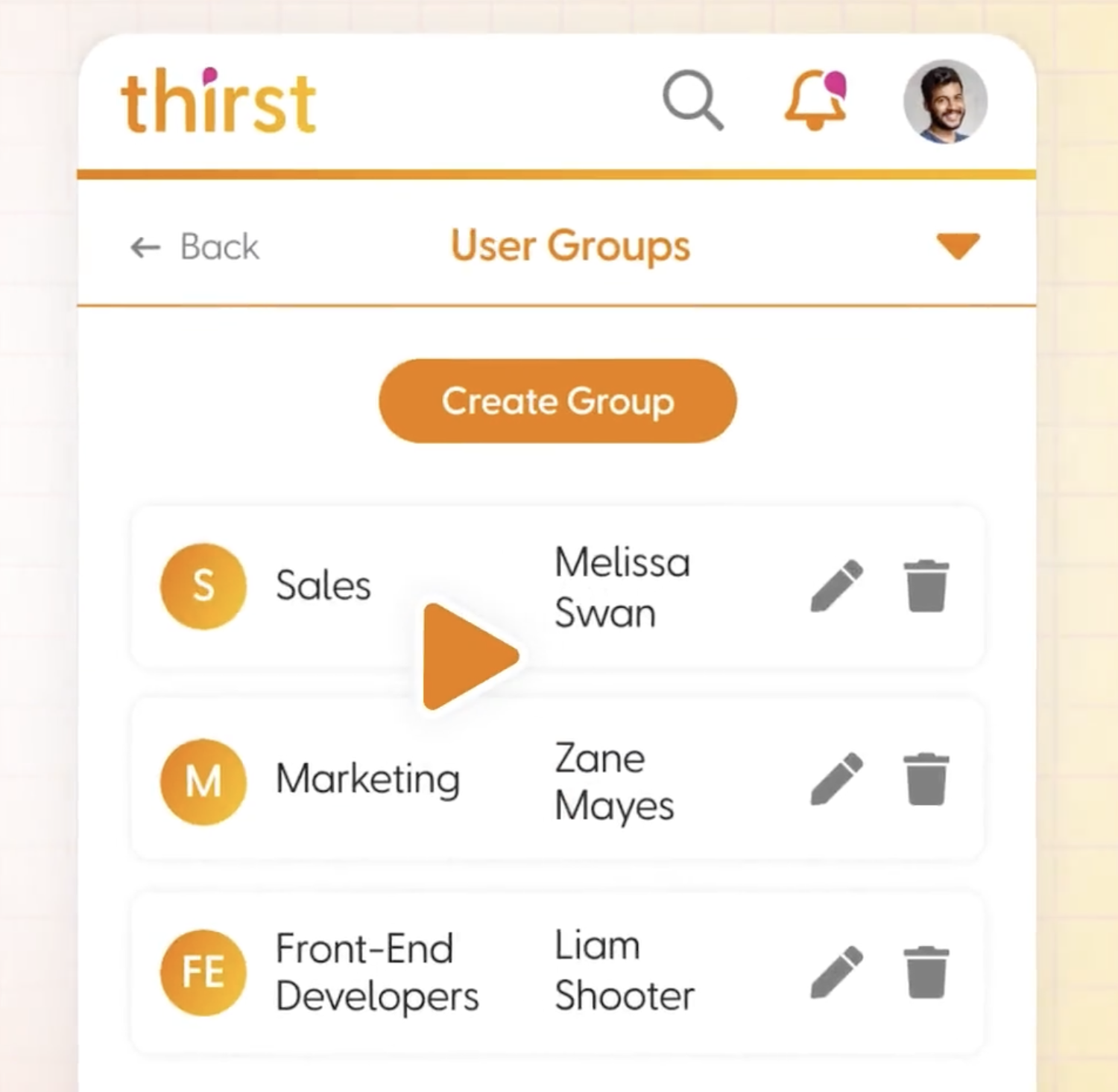 Auto Assign Users to Groups - New Feature - Thirst