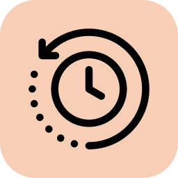 time saved icon