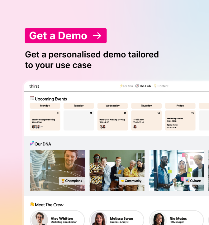 Thirst Demo - Promo - Side Nav
