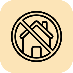 no home for learning icon