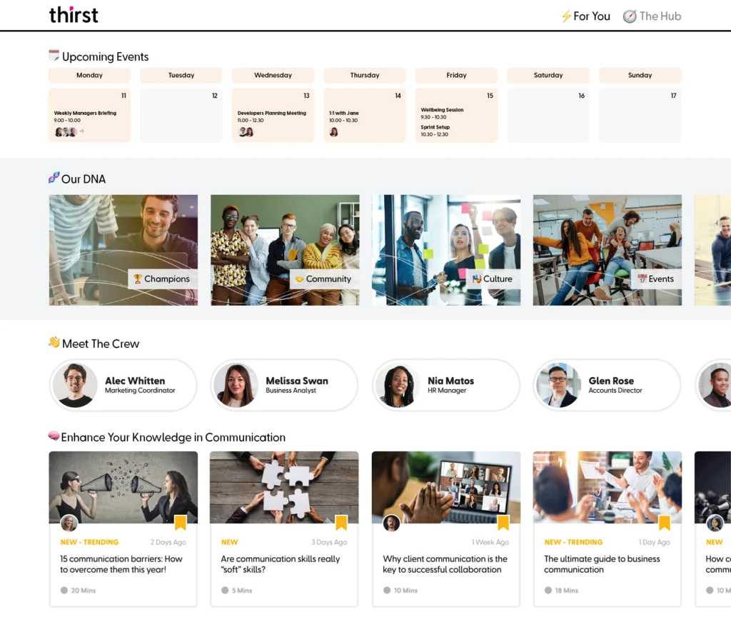 Thirst AI Powered Learning Platform